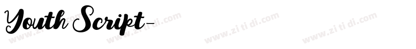 Youth Script字体转换